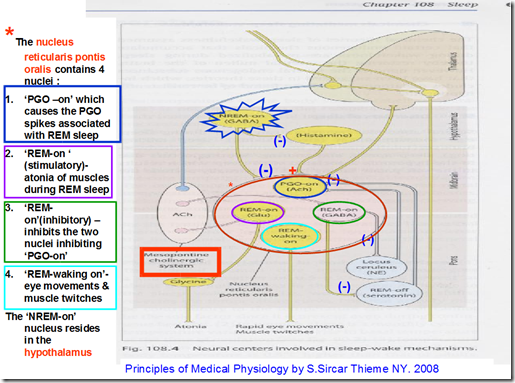 Physiology of sleep & consciousness
